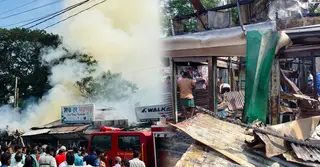 মানিকগঞ্জে অগ্নিকাণ্ডে পুড়েছে ৫ দোকান